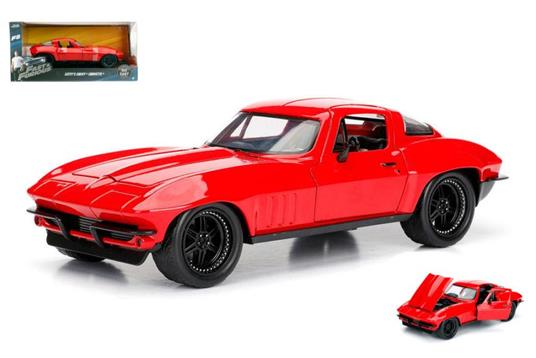 Letty's Chevy Corvette Fast & Furious 8 Red 1:24 Model Baljada98298