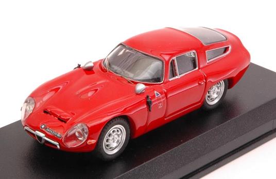 Alfa Romeo Tz1 1963 Prova Red 1:43 Model Bt9059