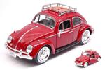 Volkswagen VW Beetle Dark Red 1:24 Model MTM79558OR