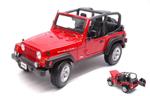 Jeep Wrangler Rubicon Red 1:18 Model Mi31663R
