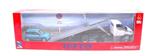 Iveco Daily Bianco C/ Panda Blu Chiaro 1:43 Model Ny15875Pb