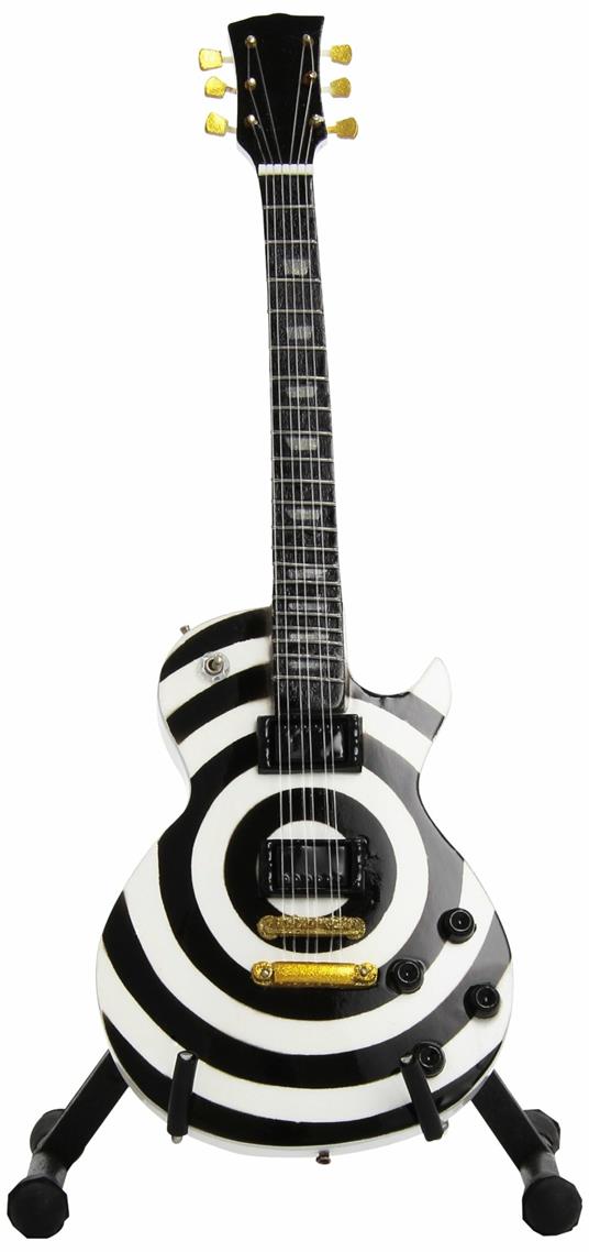 Chitarra in miniatura Black Label Society. Gibson Les Paul
