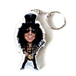 Portachiavi in acrilico caricature Music Legends. Slash. Guns and Roses