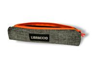 Astuccio Libraccio slim Grigio - Arancio