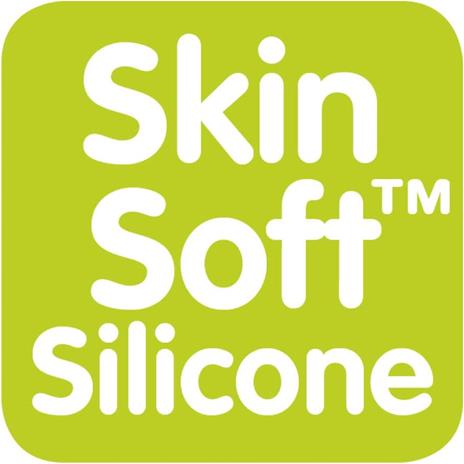 MAM Comfort Ciuccio in Set da 2, 100% Silicone, con Custodia Porta Ciuccio, 2-6 mesi, blu e grigio-verde - 3