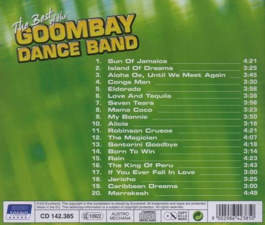 The Best of - CD Audio di Goombay Dance Band - 2