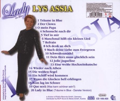 Lady in Blue - CD Audio di Lys Assia - 2