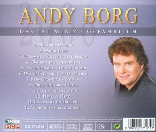 Memories of You - CD Audio di Andy Borg - 2