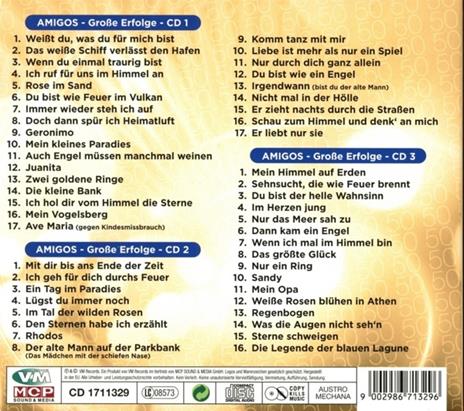50 Jahre. 50 Hits - CD Audio di Amigos - 2