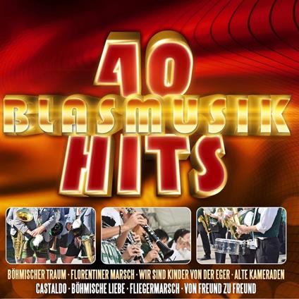 40 Blasmusik Hits - CD Audio