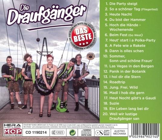 Die Party Steigt - CD Audio di Draufgaenger - 2