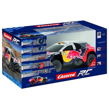 Carrera Auto da Corsa RC Red Bull Peugeot 08 DKR 16 1:16 - 2