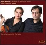 Musiche per violino e pianoforte - CD Audio di Egon Wellesz,Ioanna Madroszkiewicz,Paul Gulda