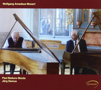 Sonata per 2 pianoforti K448 - Andante K501 - Fantasie K396, K397, K475 - CD Audio di Wolfgang Amadeus Mozart,Jörg Demus,Paul Badura-Skoda