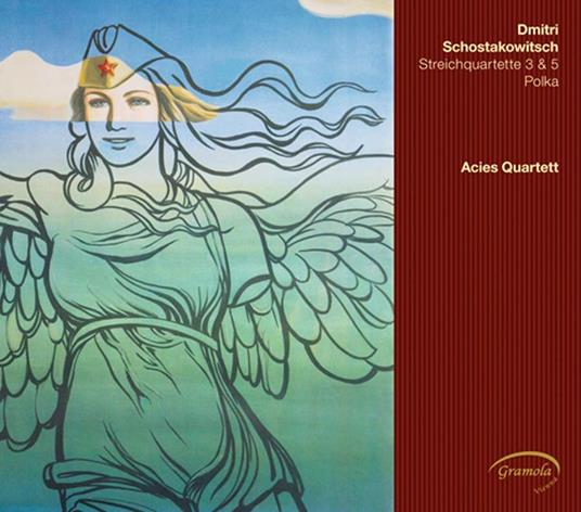 Quartetti per archi n.3, n.5 - Polka op.22 - CD Audio di Dmitri Shostakovich,Acies Quartett