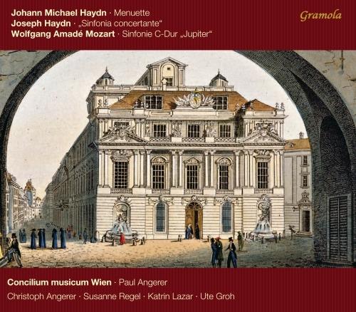 Sinfonia n.41 / Sinfonia concertante / Minuetto - CD Audio di Franz Joseph Haydn,Wolfgang Amadeus Mozart,Johann Michael Haydn