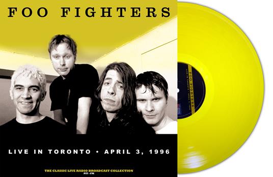 Live In Toronto 1996 (Yellow Vinyl) - Vinile LP di Foo Fighters
