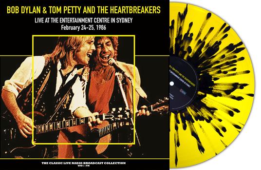 Live In Sydney 1986 (Orange-Black Splatter Vinyl) - Vinile LP di Bob Dylan,Tom Petty and the Heartbreakers