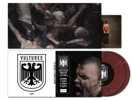 Vultures 1 - Carnival Edition (2x7" Maroon Vinyl + CD) - Vinile LP + CD Audio di Kanye West,Ty Dolla Sign