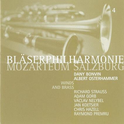 Winds And Brass - CD Audio di Blaserphilharmonie Mozarteum