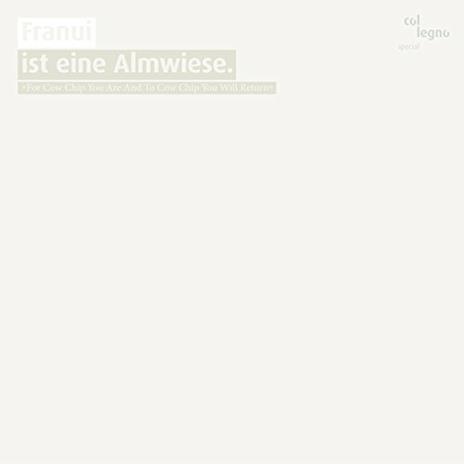 Franui Ist Eine Almwiese - Vinile LP di Franui