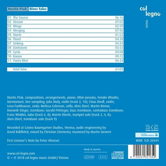 River Tales - CD Audio di Martin Ptak - 2