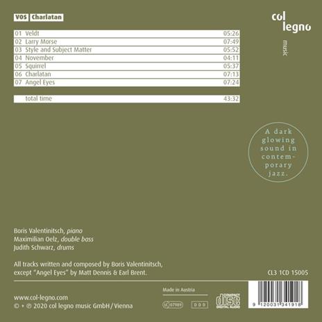 Charlatan - CD Audio di VOS - 2