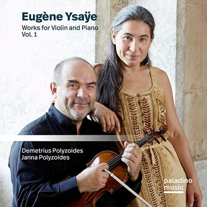 Works For Violin And Piano, Vol. 1 (2 Cd) - CD Audio di Eugene Ysaye