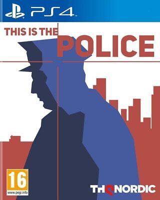 This Is The Police Ps4 Playstation 4