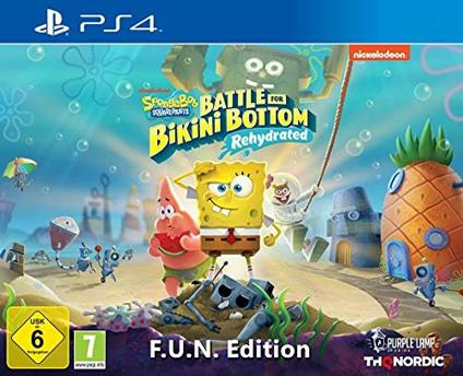Spongebob Squarepants: Battle for Bikini Bottom - Rehydrated - F.U.N. Edition - Collector's - PlayStation 4