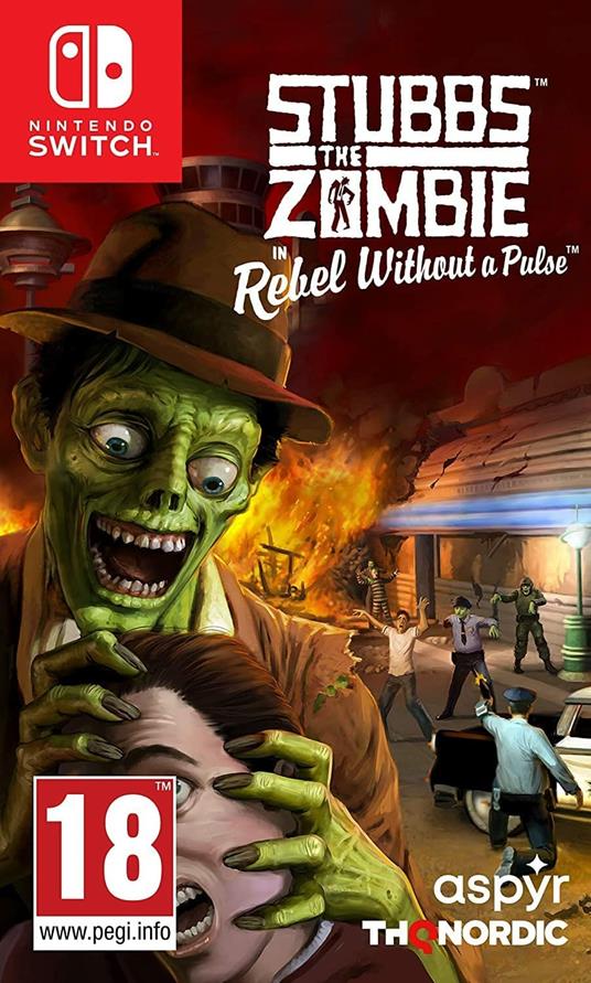 THQ Stubbs the Zombie in Rebel Without a Pulse, Switch Standard Multilingua Nintendo Switch - 2