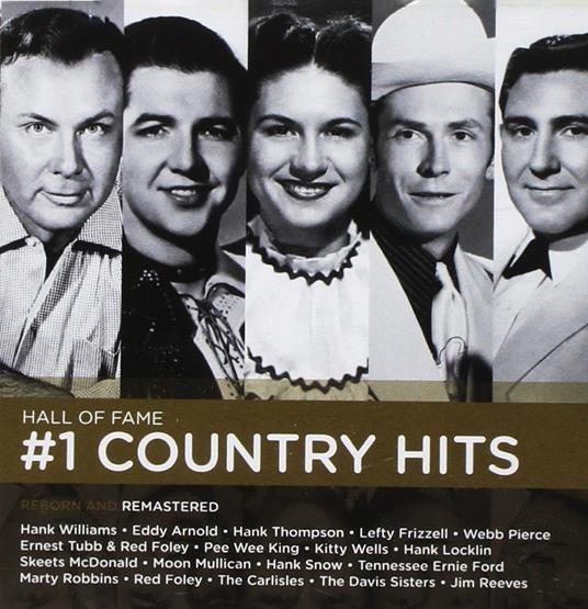 Number One Country Hits - CD Audio