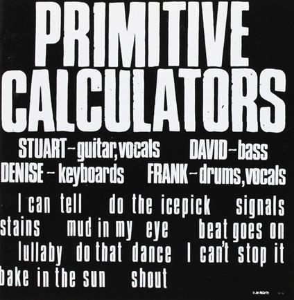 Primitive Calculators - CD Audio di Primitive Calculators