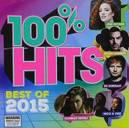 100% Hits Best of 2015 - CD Audio