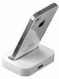 IPHONE 5 docking station di ricarica bianca
