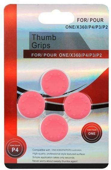 SET GRIP GOMMINI STICK ANALOGICO ROSA PER PAD PS4/PS3/X360/XONE
