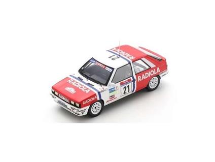 SPARK MODEL SF146 RENAULT 11 N.21 TOUR DE CORSE RALLY DE FRANCE 1987 ROUBY-MARTIN 1:43 Modellino