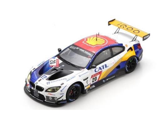SPARK MODEL SG755 BMW M6 GT3 N.20 6th 24 H NURBURGING 2021 KROHN-KLINGMANN-SIMS-DUSSELDORP Modellino