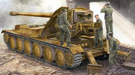 Waffentrager Krupp 128 Cm Pak Plastic Kit 1:35 Model Tp5523