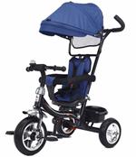 TOYS - Triciclo Blu con Maniglione Direzionabile - 1015