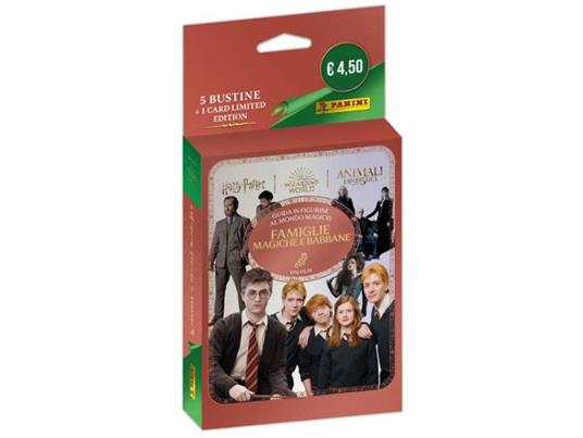 Panini Adesivi Harry Potter Ecoblister 5 Buste Harry Potter - Carte Da Gioco/collezione