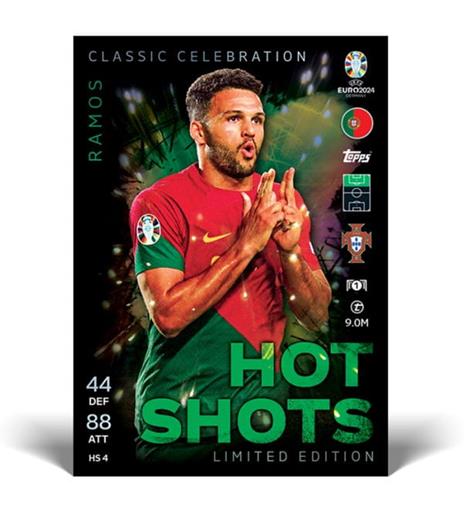 Topps - EURO 2024 - Match Attax Trading Cards - Mega Tin Set - Hot Shots - 2