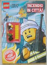 LEGO City Incendio in Città Panini Magazine Personaggio + Libro