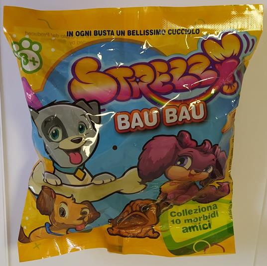 Strezzy Bau Bau Morbidi Amici Bustina Sip Toys 2019 Dogs