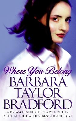 Where You Belong - Barbara Taylor Bradford - cover