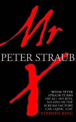 Mr. X - Peter Straub - cover