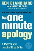 The One Minute Apology - Ken Blanchard,Margret McBride - cover