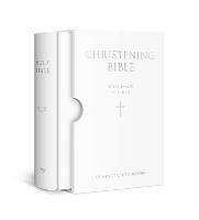 HOLY BIBLE: King James Version (KJV) White Compact Christening Edition