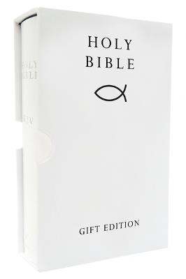 HOLY BIBLE: King James Version (KJV) White Pocket Gift Edition - Collins UK - cover
