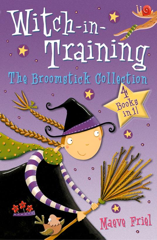 The Broomstick Collection: Books 1–4 (Witch-in-Training) - Maeve Friel,Nathan Reed - ebook